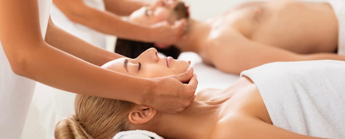 Massage services in villa